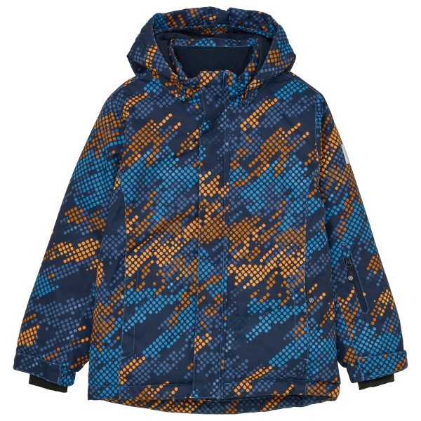 Image of Color Kids - Kid"s Ski Jacket AOP - Skijacke Gr 134 blau'