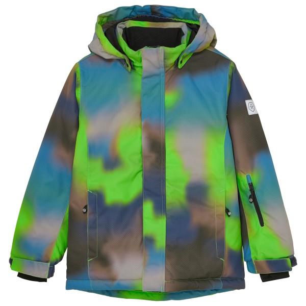 Image of Color Kids - Kid"s Ski Jacket AOP - Skijacke Gr 134 bunt'