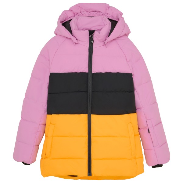Image of Color Kids - Kid"s Ski Jacket Colorblock Quilt - Kunstfaserjacke Gr 104 rosa'