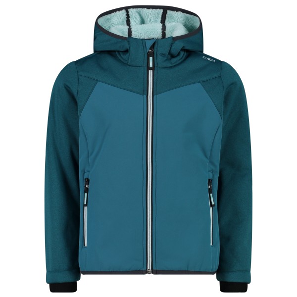 Image of CMP - Kid"s Jacket Fix Hood 34A3495 - Softshelljacke Gr 104 blau'