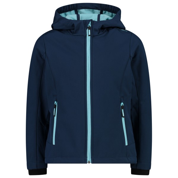 Image of CMP - Kid"s Jacket Fix Hood 3A29385 - Softshelljacke Gr 104 blau'