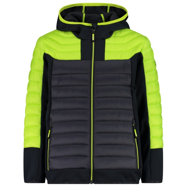 Image of CMP - Kid"s Jacket Hybrid Fix Hood - Kunstfaserjacke Gr 116;128;140;152;164;176 blau;bunt'