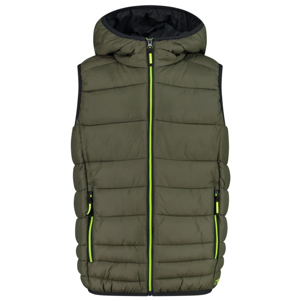 Image of CMP - Kid"s Vest Fix Hood - Kunstfasergilet Gr 116 oliv'
