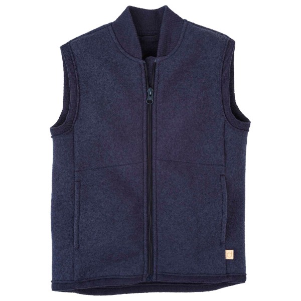 disana Kid’s Walk-Weste Merinobodywarmer Blauw