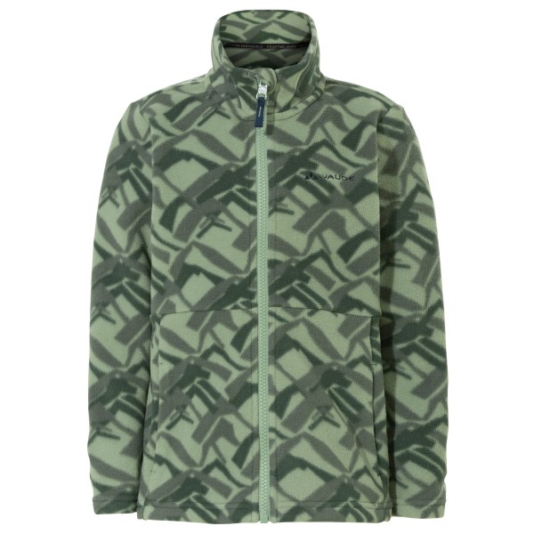 Image of Vaude - Kid"s Pulex All-over-Print Jacket - Fleecejacke Gr 104 oliv/grün'