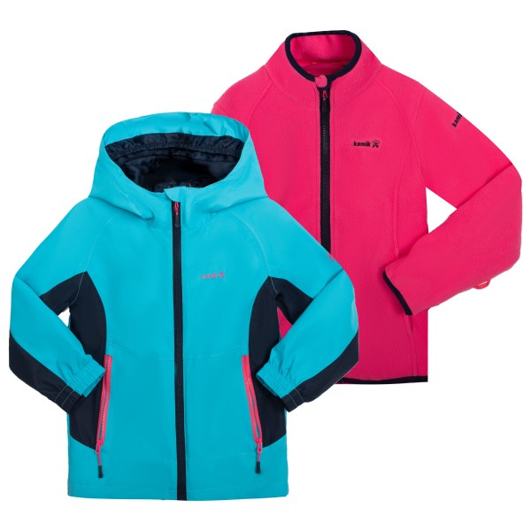 Image of Kamik - Kid"s Aubrey - Doppeljacke Gr 104 bunt'
