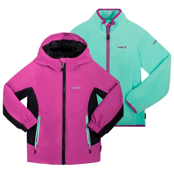 Image of Kamik - Kid"s Aubrey - Doppeljacke Gr 140 bunt'