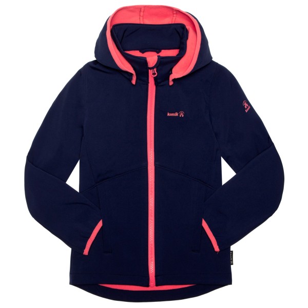 Image of Kamik - Kid"s Faye - Softshelljacke Gr 164 blau'