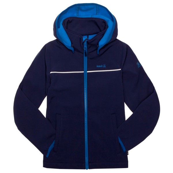 Image of Kamik - Kid"s Jarvis - Softshelljacke Gr 104 blau'