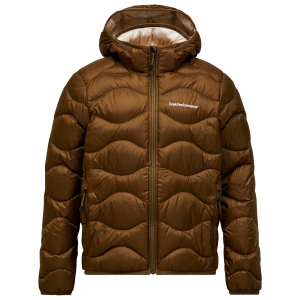 Peak Performance Kid’s Helium Down Hood Jacket Synthetisch jack Bruin