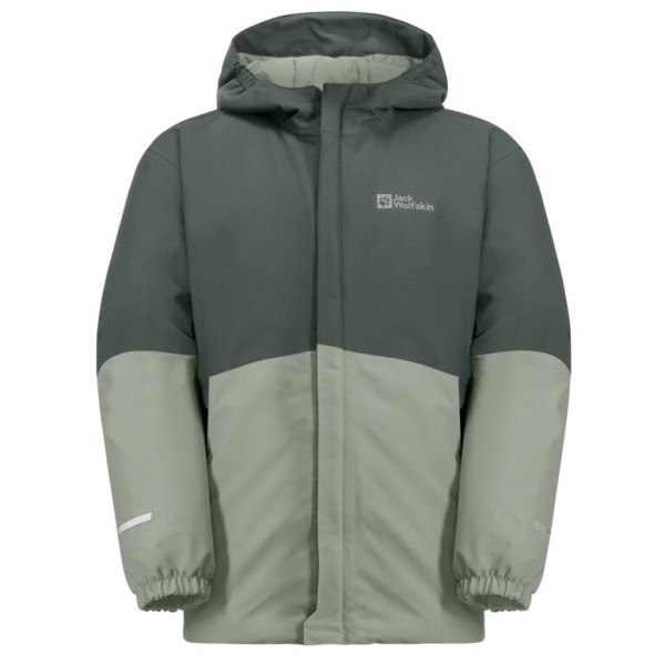 Image of Jack Wolfskin - Kid"s Blocky Jacket - Winterjacke Gr 104;116;140;152;164;176 grau/oliv'