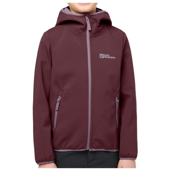 Image of Jack Wolfskin - Kid"s Fourwinds Jacket - Softshelljacke Gr 128 rot'