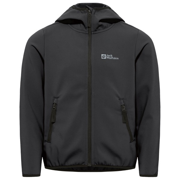 Image of Jack Wolfskin - Kid"s Fourwinds Jacket - Softshelljacke Gr 128 schwarz'