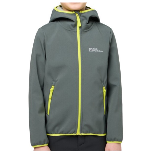 Image of Jack Wolfskin - Kid"s Fourwinds Jacket - Softshelljacke Gr 140 grau'