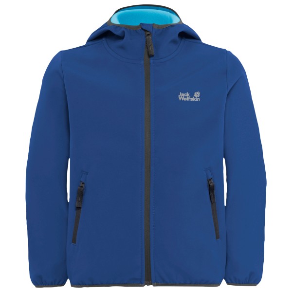 Image of Jack Wolfskin - Kid"s Fourwinds Jacket - Softshelljacke Gr 104;116;128;140;152;164;176;92 blau;grau;rosa;rot;schwarz'