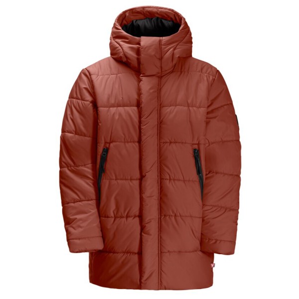Image of Jack Wolfskin - Teen Insulation Long Jacket - Parka Gr 128;140;152;164;176 grau/schwarz