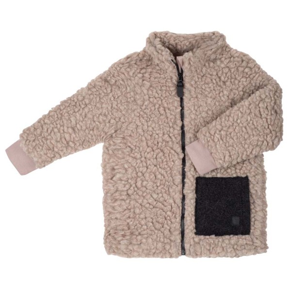 Image of Pure Pure - Kid"s Jacke Plüsch - Fleecejacke Gr 110/116;122/128;86/92;98/104 braun'