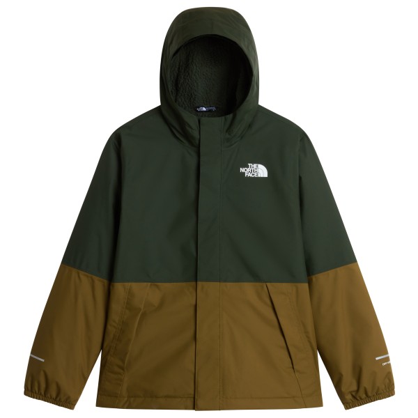 The North Face Boy’s WarAntora Rain Jacket Regenjas /olijfgroen Bruin