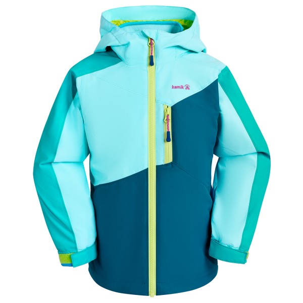 Kamik Tara Regenjacke Kinder (Gr 140 |türkis |wasserdicht)