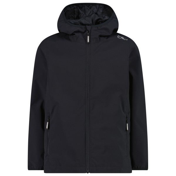 CMP Jacket Fix Hood Clima Protect Softshelljacke Kinder (Gr 140 |schwarz |wasserdicht)