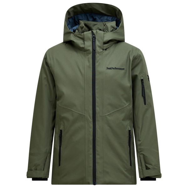 Peak Performance Kid’s Maroon Insulated Jacket Ski-jas Olijfgroen