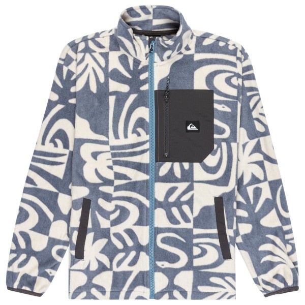 Quiksilver Kid’s Ice Fields Full-Zip Fleecevest 10 Years Grijs