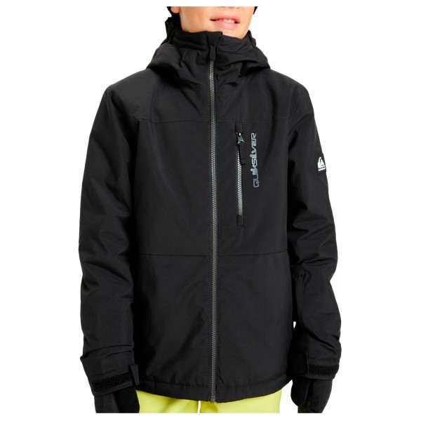 Quiksilver - Kid's Side Hit Solid Jacket - Skijacke Gr S - 10 Years schwarz