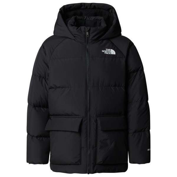 The North Face Teen’s North Down Fleece Lined Short Parka Parka Zwart