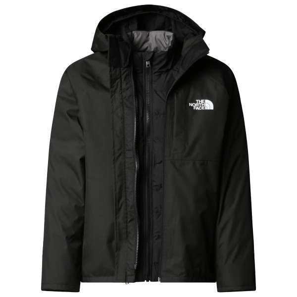 The North Face Teen’s Perrito 4-N-1 Hooded Jacket 3-in-1-jas Zwart