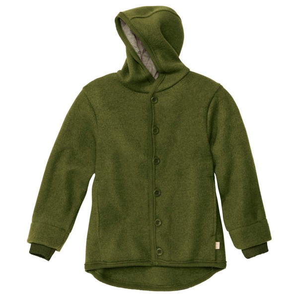 disana Kid’s Walk-Vest Wollen vest Olijfgroen