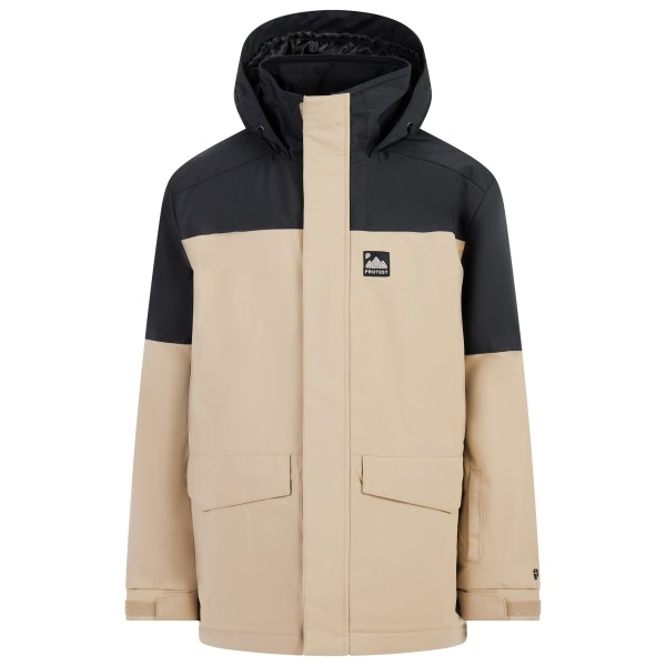 Protest PRTEwan Snowjacket Skijacke Kinder (Gr 140 |beige |wasserdicht)
