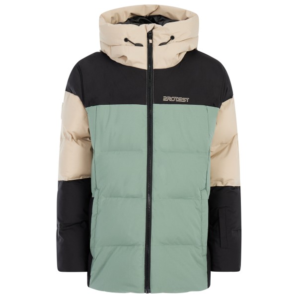 Protest PRTJustin Snowjacket Skijacke Kinder (Gr 104 |türkis |wasserdicht)