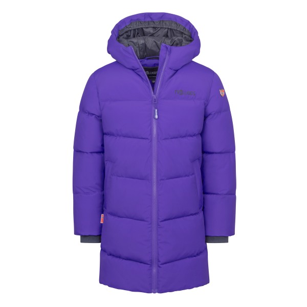 Trollkids - Girl's Aurland Coat XT - Mantel Gr 110 lila