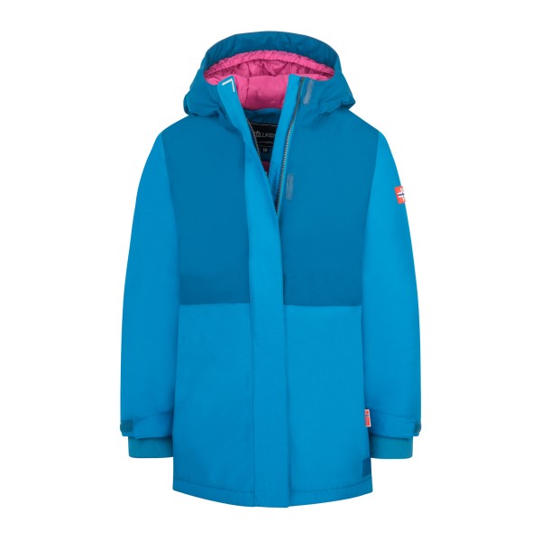 Mantel Trollkids Hovden Coat Mädchen (Gr 116 |blau |wasserdicht)