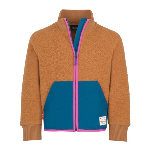Trollkids Girl’s Vega Jacket Fleecevest Oranje