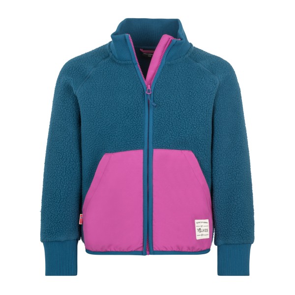 Trollkids Girl’s Vega Jacket Fleecevest Blauw