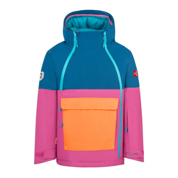 Trollkids Kid’s Eikedalen Jacket Ski-jas meerkleurig Multicolor