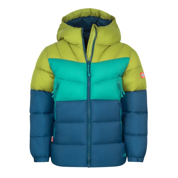 Trollkids – Kid’s Kirkenes Jacket – Synthetisch jack maat , Blauw