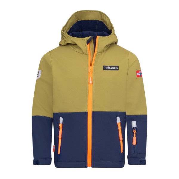 Trollkids Kid’s Skjorta Jacket Softshelljack meerkleurig Multicolor