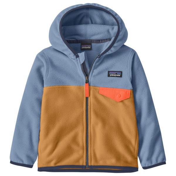 Patagonia – Kid’s Baby Micro D Snap-T Jacket – Fleecevest maat , Blauw