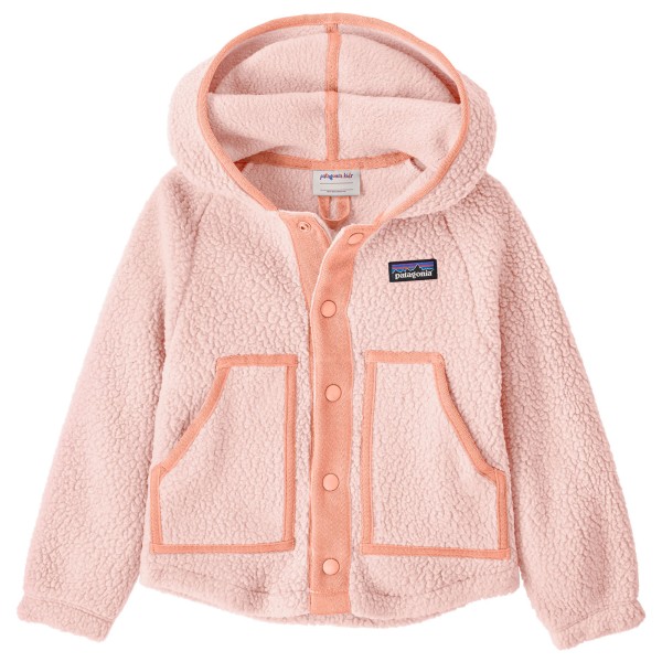 Patagonia Kid’s Baby Retro Pile Jacket Fleecevest Months Roze