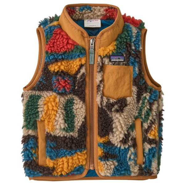 Patagonia Kid’s Baby Retro-X Vest Fleecebodywarmer Months Bruin