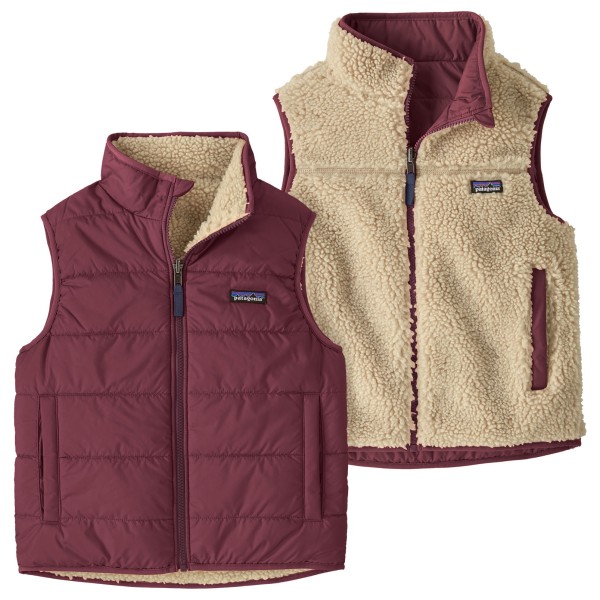 Patagonia Kid’s Reversible Ready Freddy Vest Fleecebodywarmer meerkleurig Multicolor