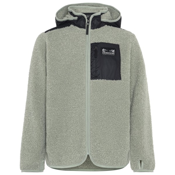 Didriksons Exa Full Zip 3 Fleecejacke Kids (Gr 150 |grau)