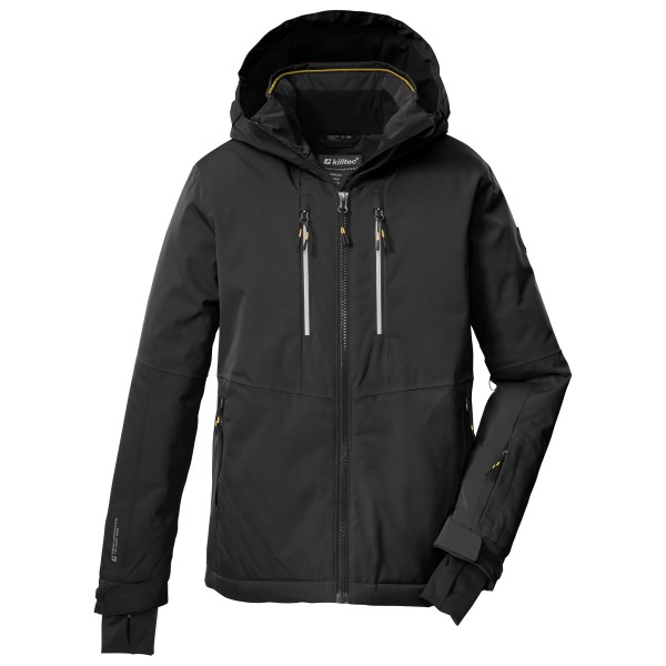 killtec KSW 191 Ski Jacket Skijacke Kinder (Gr 128 |schwarz |wasserdicht)