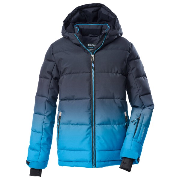 killtec Boy’s KSW 382 Ski Qltd Jacket Ski-jas Blauw