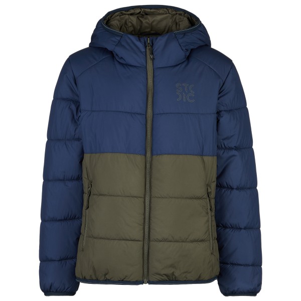 Stoic – Kid’s MountainWool200 Strobo Hoody – Kunstfaserjacke Gr 104 blau