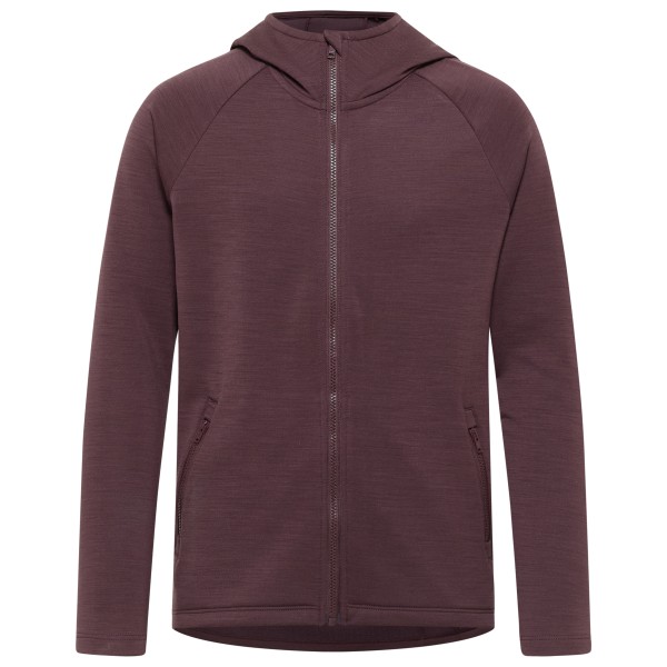 Heber Peak Kid’s Merino210 EvergreenHe. Zip Hoody Trui met capuchon Purper