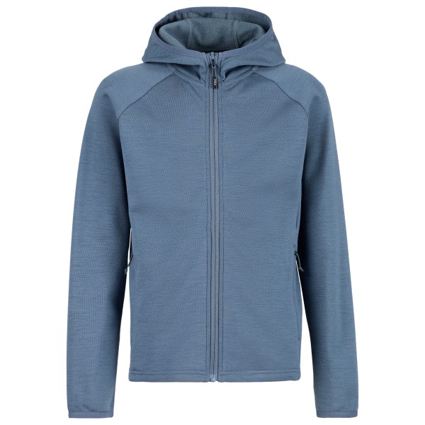 Stoic MerinoFleece270 KuolpaLightSt. Zip Hoody Merinohoodie Kinder Wandern (Gr 164 |blau)