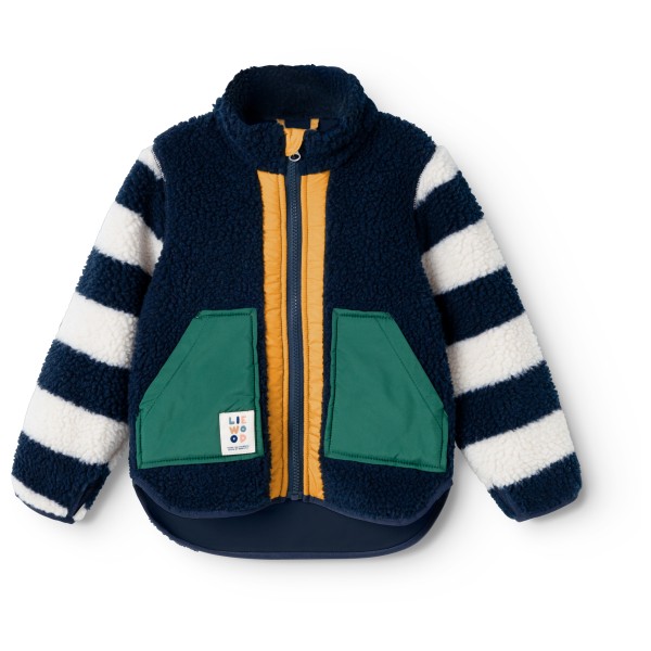 LIEWOOD Kid’s Noam Pile Jacket Fleecevest Blauw
